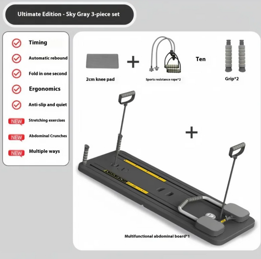 HouseHold Abdominal Wheel Fitness Board