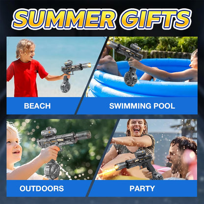 Electric Water Guns Ultimate Battle Blaster with Realistic Gun Muzzle Flame
