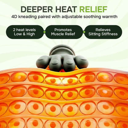 6D Hand Simulated Neck Massager Deep Tissue Relief