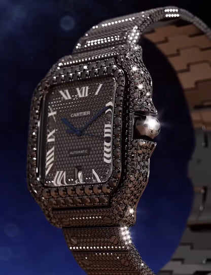 Diamond Quartz Wrist Watch